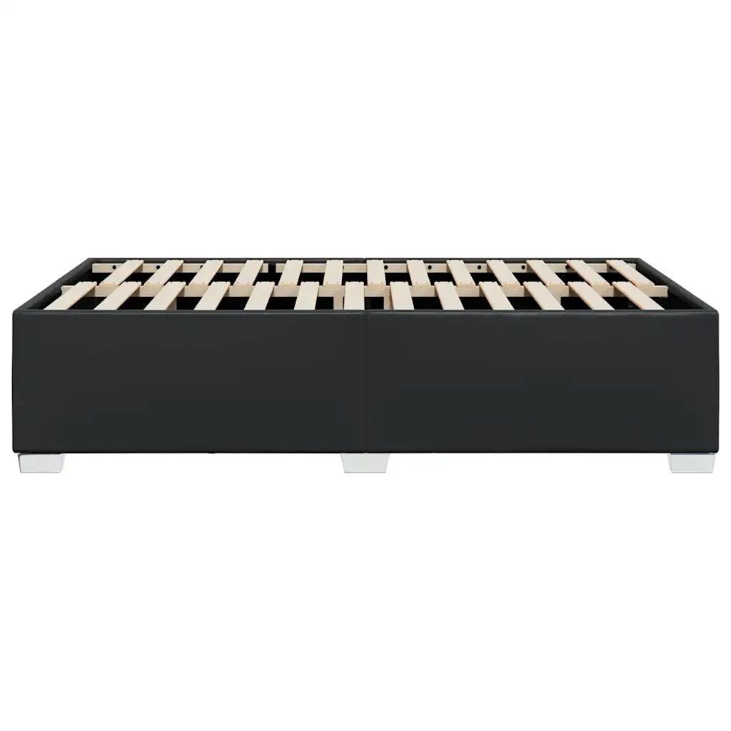 Struttura letto senza Materasso Nera in Similpelle 3284579