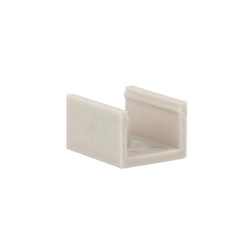 Clip Guida Gancio PC Per Fissaggio a Muro Del Profilo Alluminio Super Slim Da 6mm BA1008