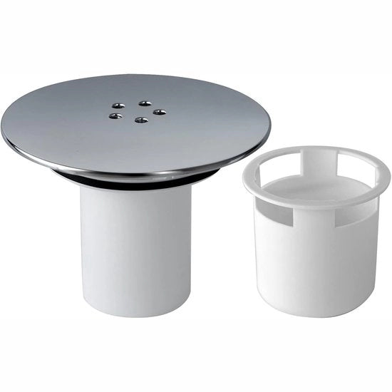 Accessori di sostituzione per rubinetti doccia - Rubinetto doccia in acciaio inox - Rubinetto doccia - Rubinetto doccia 90 mm / 115 mm - Copertura accessori superiore rimovibile - Flusso rapido