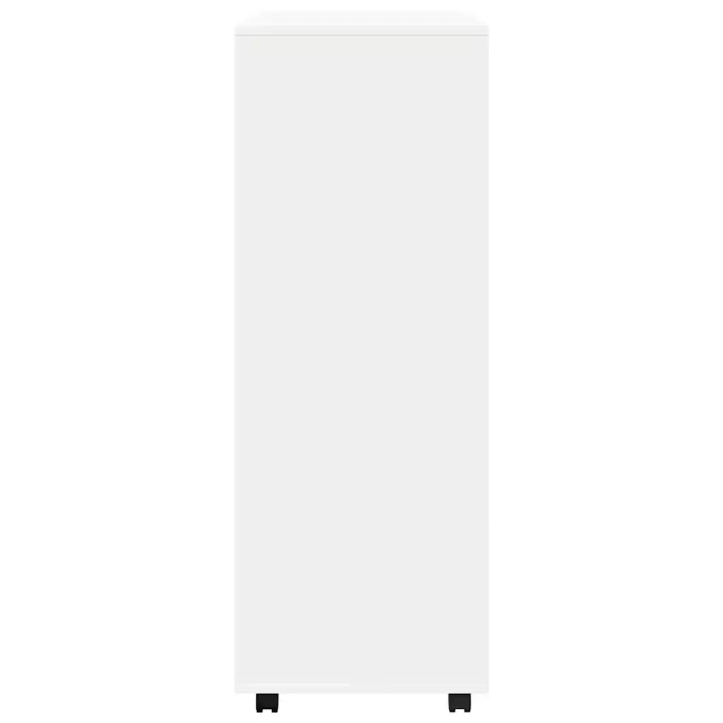 Armadio Bianco 80x40x110 cm in Legno Multistrato 808513