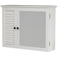 Armadio da bagno, bianco 69x15x49 cm