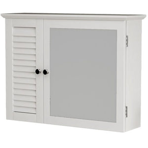 Armadio da bagno, bianco 69x15x49 cm