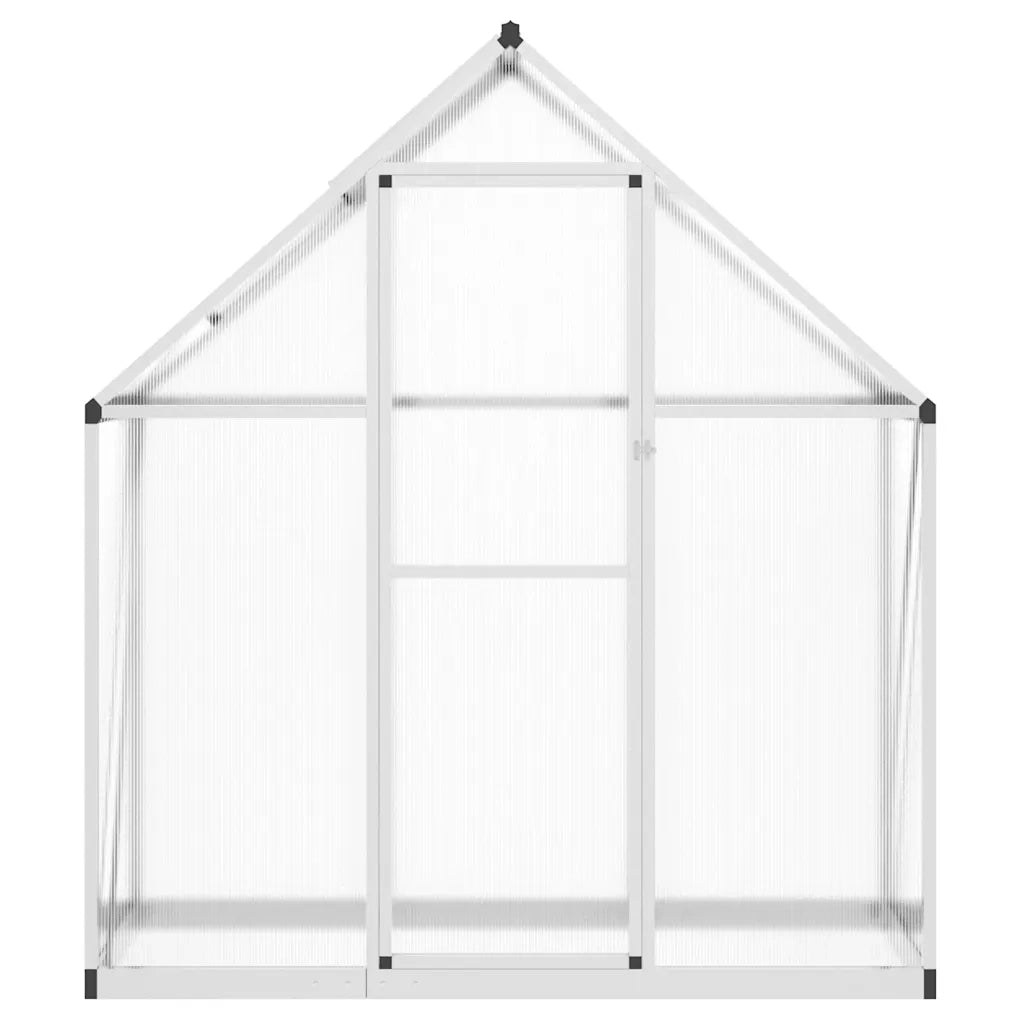 Serra con Base Argento 169x58x195 cm in Alluminio CFW3941397