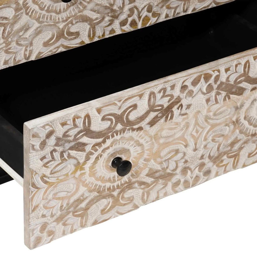 Credenza | Madia | Buffet da pranzo | Armadio da pranzo con Ripostiglio Bianco 60 x 33,5 x 75 cm