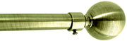 Utilia BASTONE PER TENDE GLOBO Estensibile cm. 71÷122 col. Oro antico