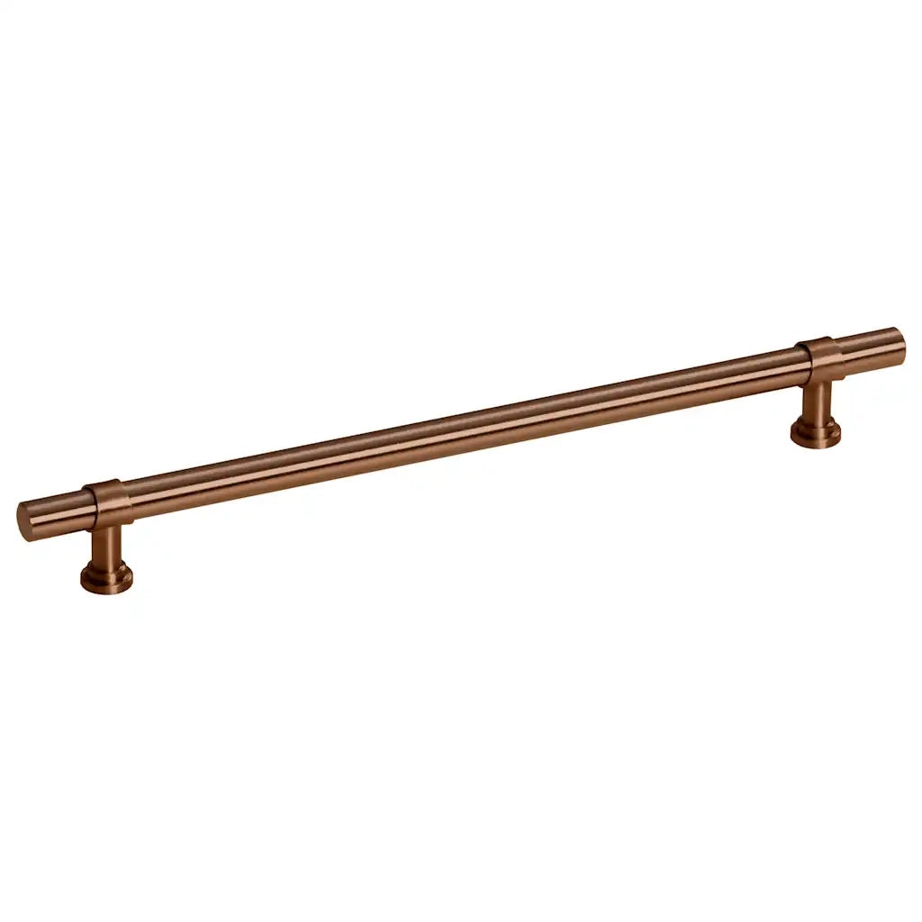 Poignées d'armoire 5 pcs bronze 192 mm acier inoxydable