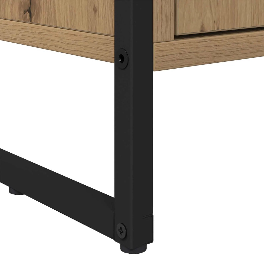 Credenza | Armadi alti Rovere Artigianale 79 x 36 x 200 cm