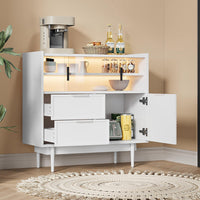 Armoire de bagno con illuminazione - Xylo - 80 cm