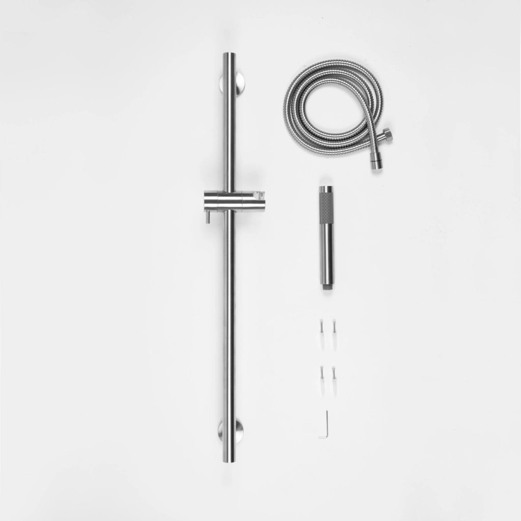 Set saliscendi acciaio inox satinato essential