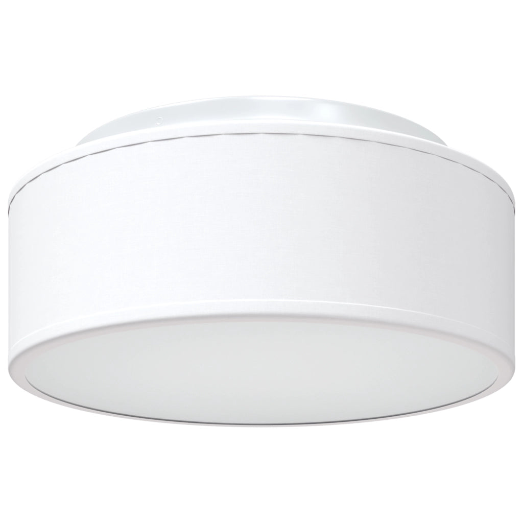 Lampade da soffitto a filo bianche Ã˜ 30 cm in tessuto E27