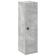 Mobile da Bagno | Armadio da bagno con Portarotolo Grigio Cemento 20,5x22x72 cm