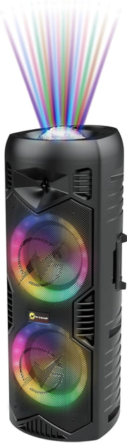 N-Gear LGP-5150 Black altoparlante Bluetooth portatile per party 200 W, sensibilità 87 dB, batteria 7,4 V / 3000 mAh, stereo TWS, luci LED, connessioni USB microSD AUX