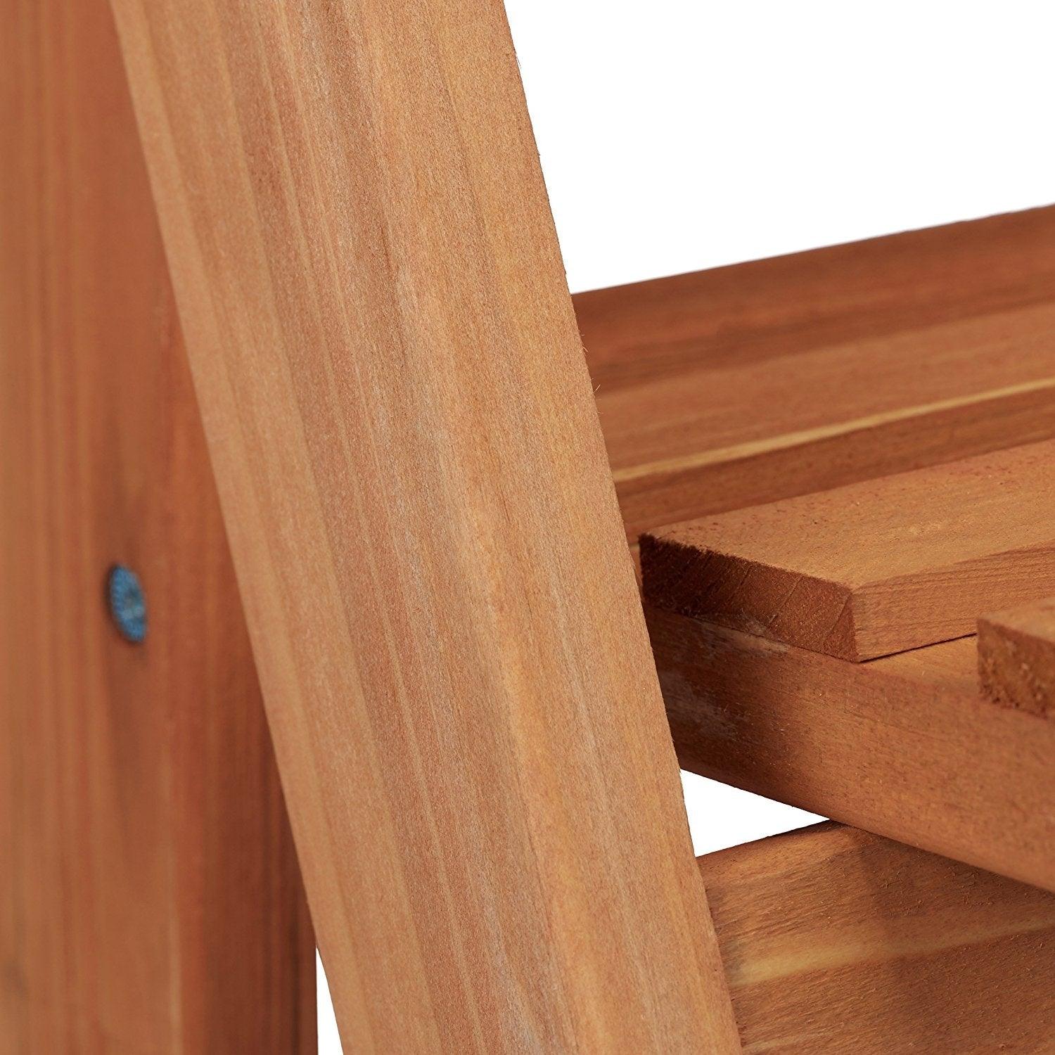 Scaffale a scala per piante in legno 107 cm 2013079/2