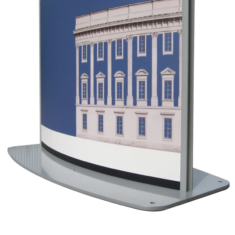 Totem bifacciale per interni con STAMPA - 70 x 250