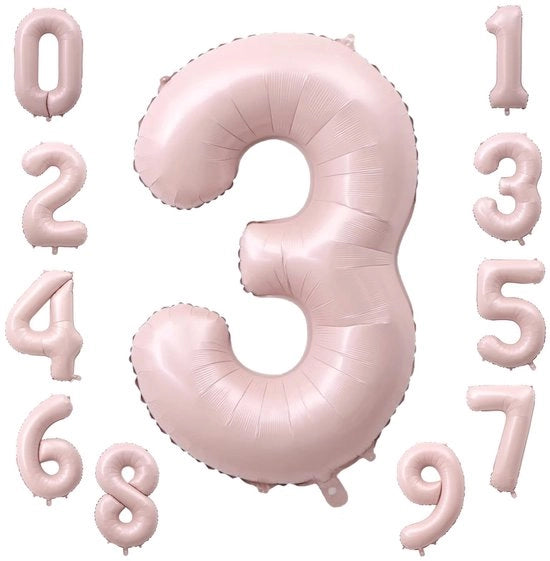 Palloni numerici 101 cm - Pallone di carta con carta argentata lilla chiaro - Palloni per compleanni - Decorazioni per feste - Pallone di carta con carta argentata - Colori allegri - Pallone per compleanni