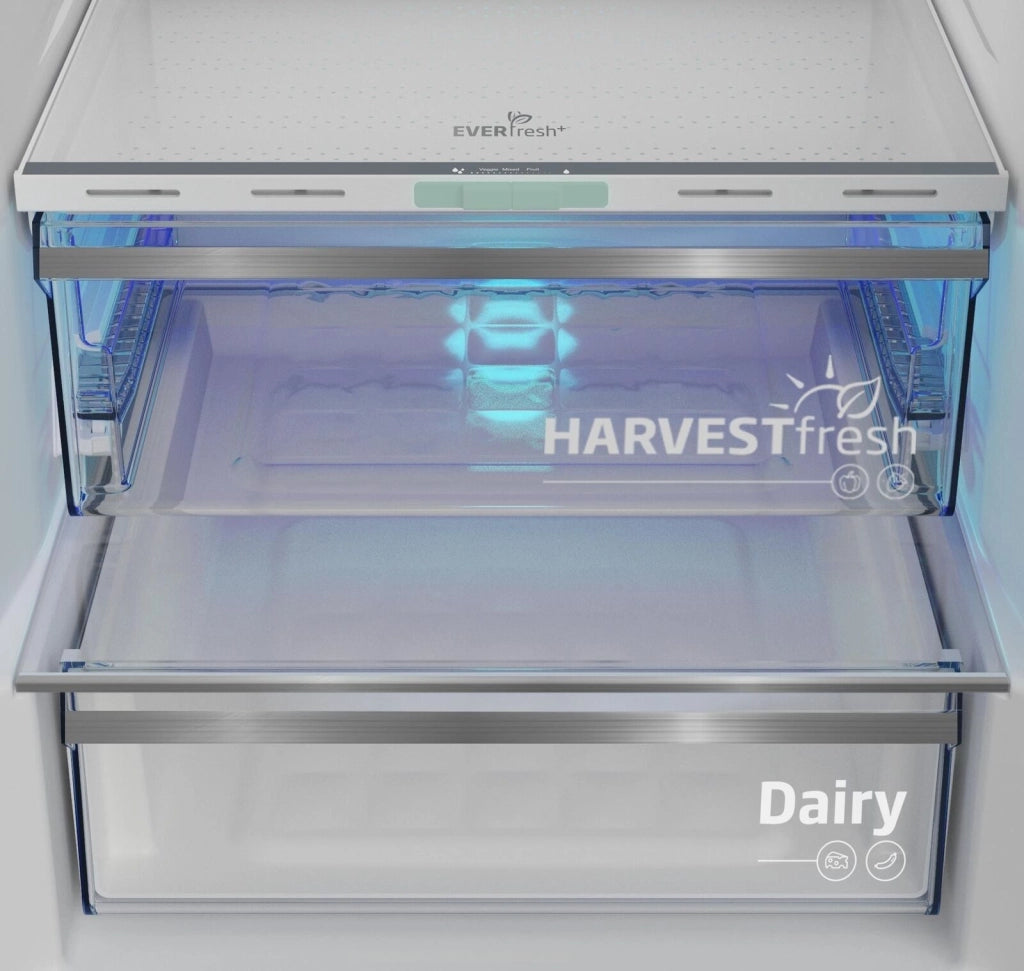 Beko B5RCNE405LXP Beyond Frigorifero Combinato 355 L 203.5 cm Classe D 35 dB Total No Frost Inverter colore Inox