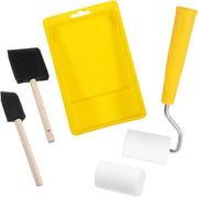 Kit per ruotare la vernice - Mini ruote - Finitura perfetta - 5 pezzi - Sponda di alta qualità
