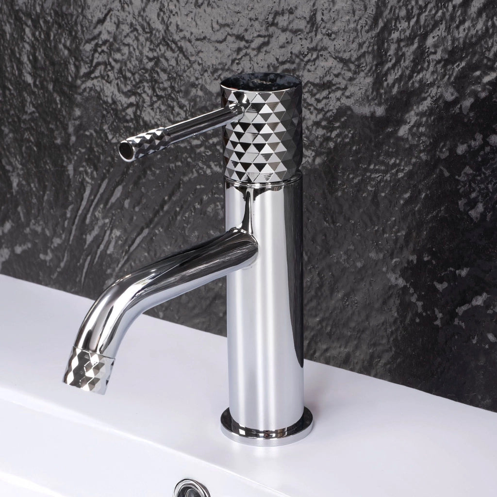 Rubinetto Da Lavabo Rea Lungo Diamond Chrome