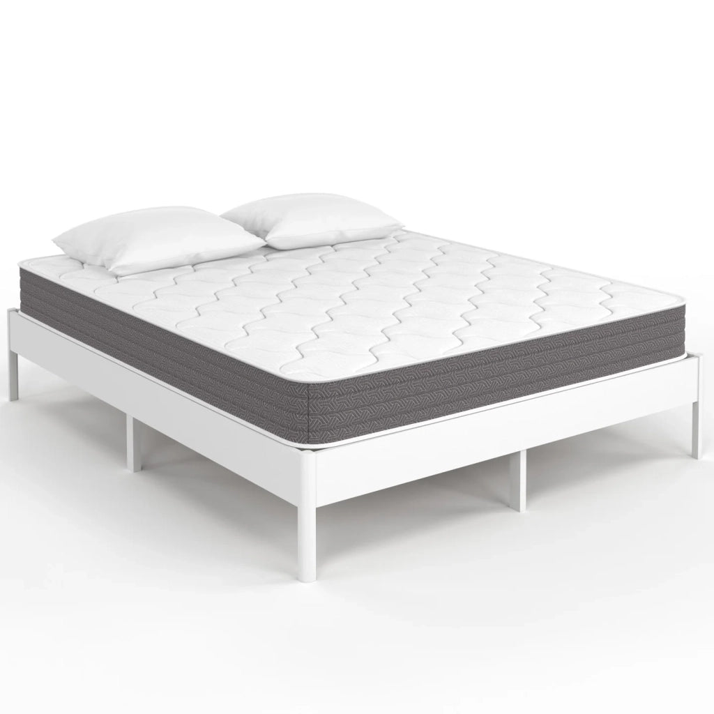 IDMarket - LYANA 140 x 190 cm materasso ibrido a molle e memory foam, spessore 20 cm