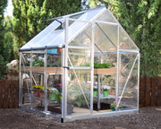 Serra Da Giardino in Policarbonato Hybrid 186X185X208 cm colore Argento
