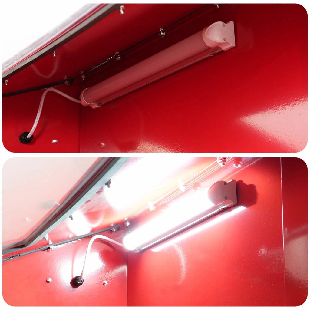 Cabina di Sabbiatura 226 L 125 PSI Acciaio laminato a freddo 42012446
