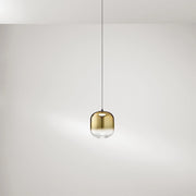Vetro Borosilicato Contemporaneo Hunter Oro Specchiato D14