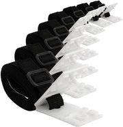 Set di accessori per idromassaggio 8 pezzi, set di cinture di fissaggio per piscina, cintura di fissaggio per copertura piscina