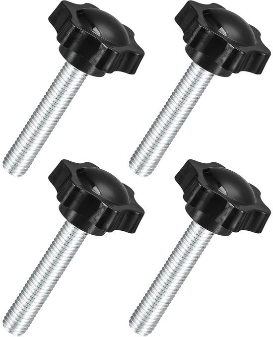 Set di viti a maniglia - Viti a maniglia - Set da 4 - Metalliche - M10 x 50 mm