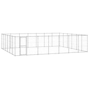 Gabbia per Cani da Esterno in Acciaio Zincato 50,82 mÂ² cod mxl 59985