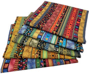 5 pezzi di stoffa in cotone, per metro, 40 x 50 cm, stoffe per patchwork da cucire, da trapuntare, decorazione fai da te, ricamo, arte manuale, cotone puro, disegni stampati, pacchi di stoffa (40 x 50 cm)
