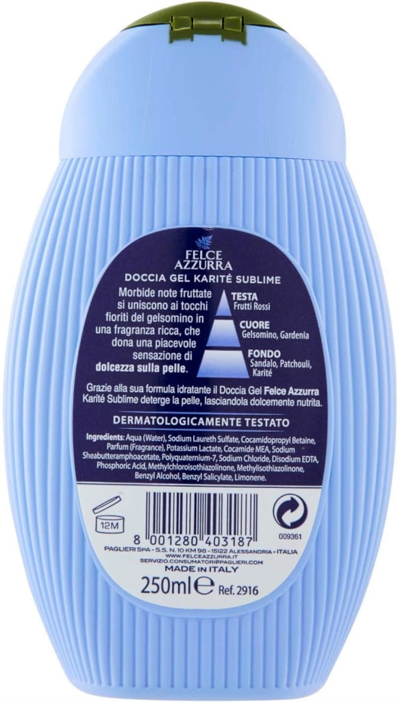 FELCE AZZURRA DOCCIA KARITÈ SUBLIME NUTRIENTE 250 ML