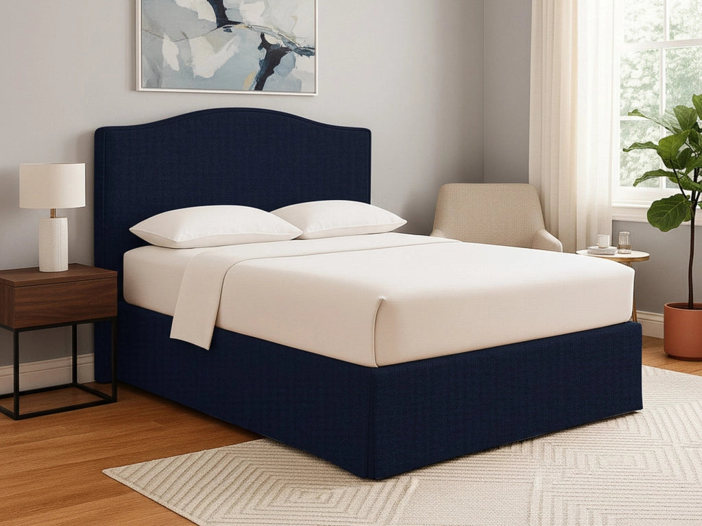 Batley, Letto Singolo Sfoderabile Made in Italy, Viola Scuro