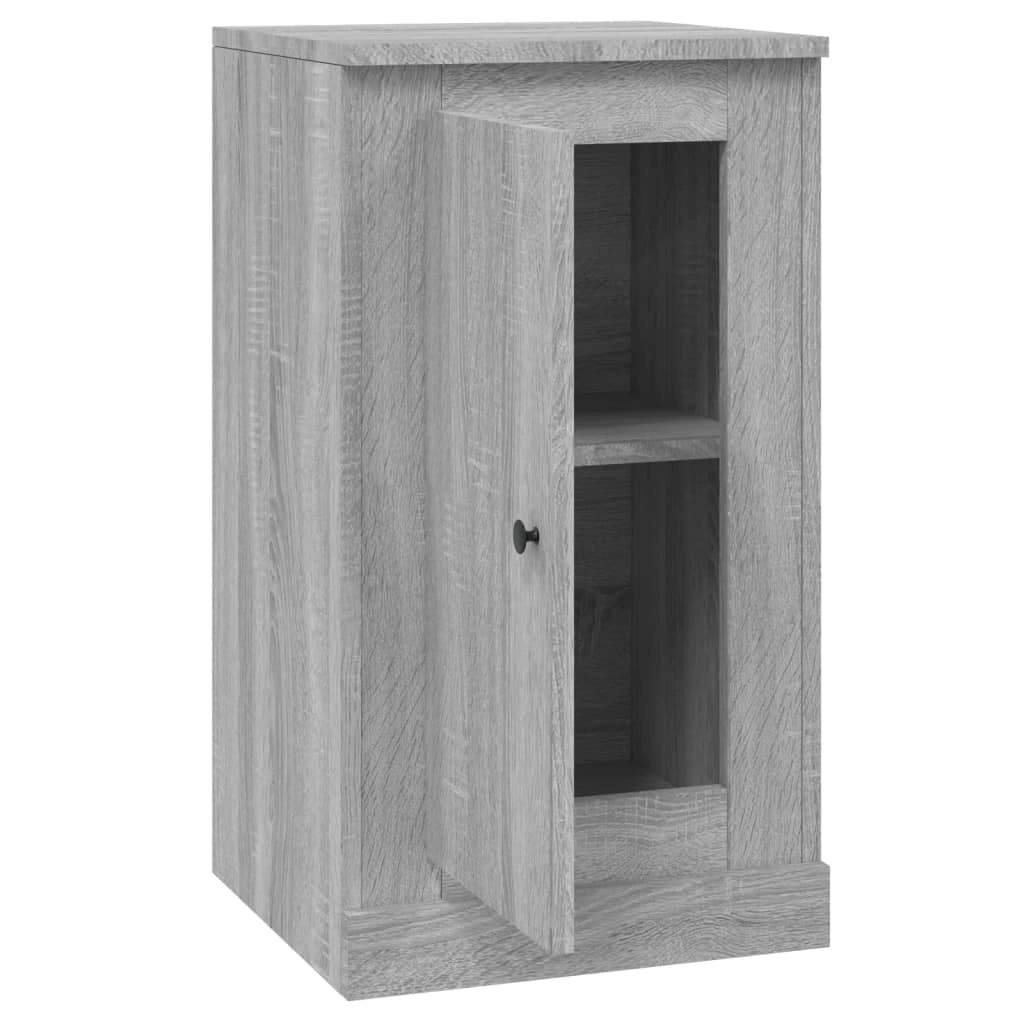 Buffet credenza cassettiera mobiletto mobile contenitore organizer cucina soggiorno Sonoma 37,5 x 35,5 x 67,5 cm legno ingegnerizzato grigio 02_0036351