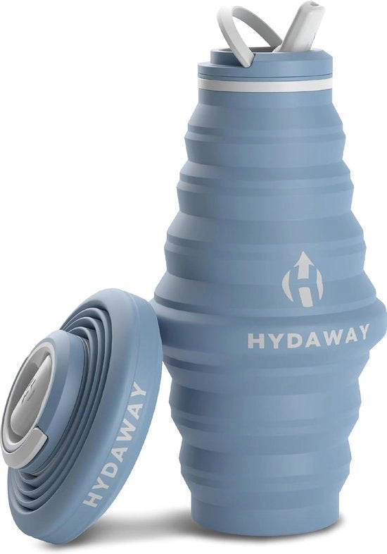 Fles di plastica siliconica riutilizzabile - 25 oz, impermeabile e sicuro per alimenti