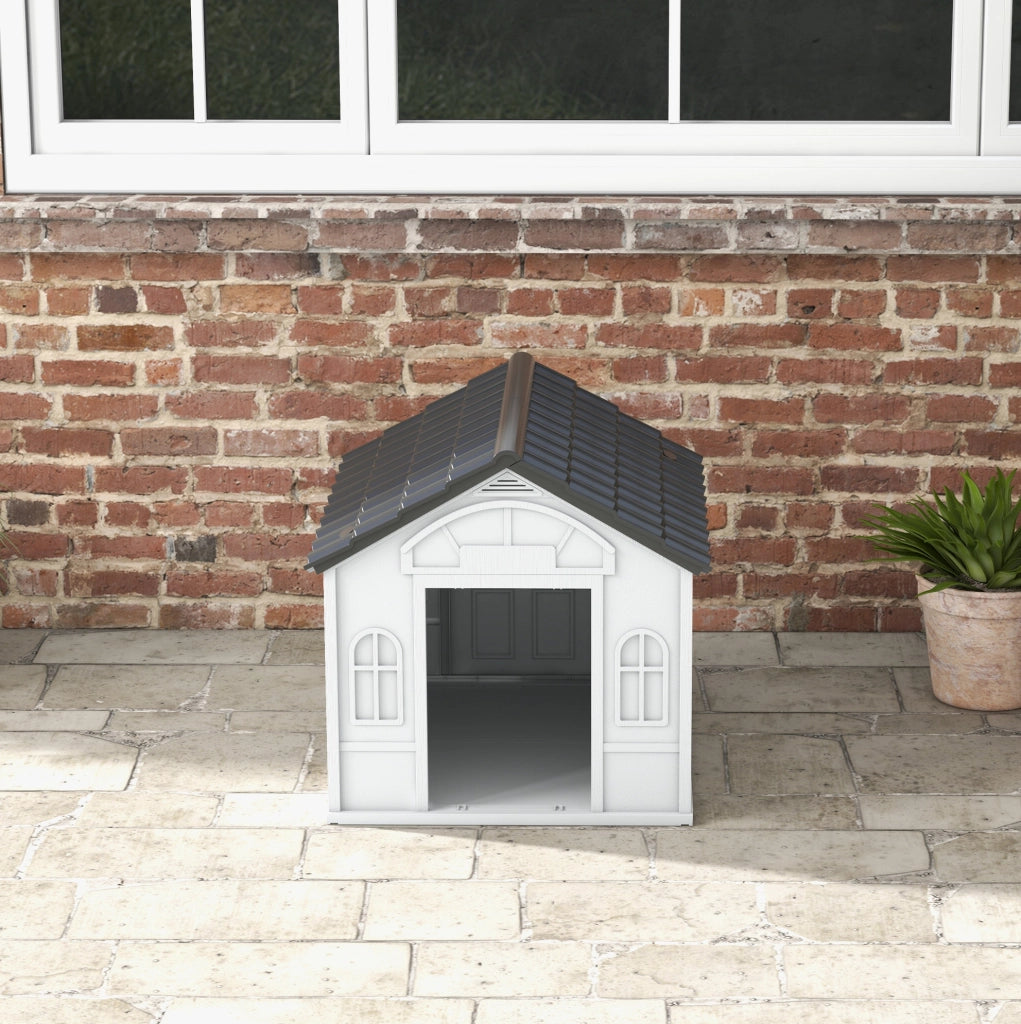 CUCCIA PER CANI 65 x 75,7 x 63 cm Grigia in plastica