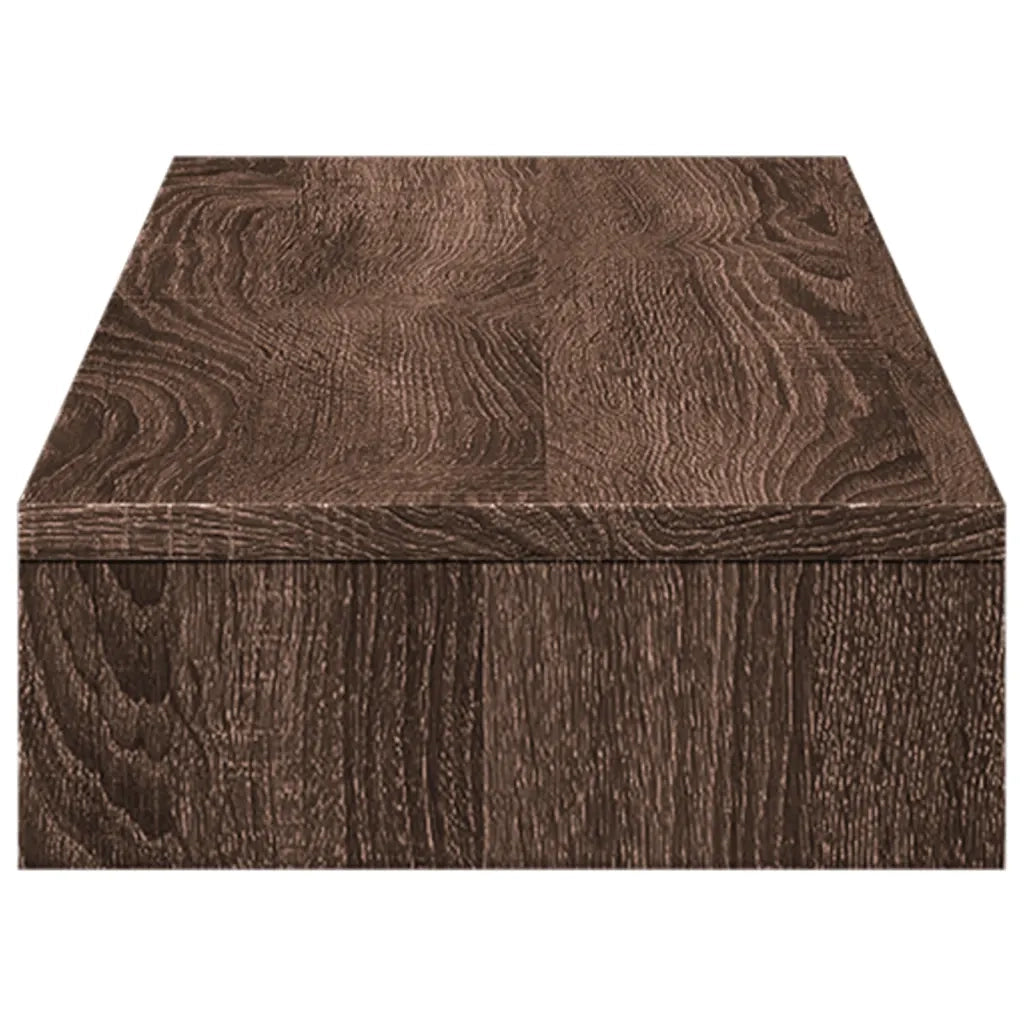 Supporto Monitor Rovere Marrone 100x27x10 cm Legno Multistrato 854658