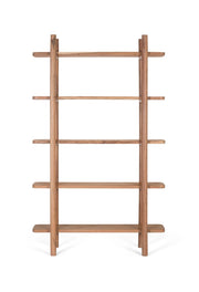 Libreria realizzata a mano in legno di acacia 110 cm