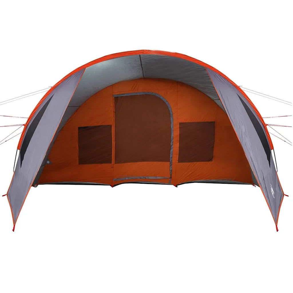 Tenda Tunnel per 6 Persone 6 persona Grigio e arancione 42004046