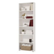 Biblioteca Pramollo, Libreria 5 Ripiani, 70x24.5x211.5h cm Bianco Opaco