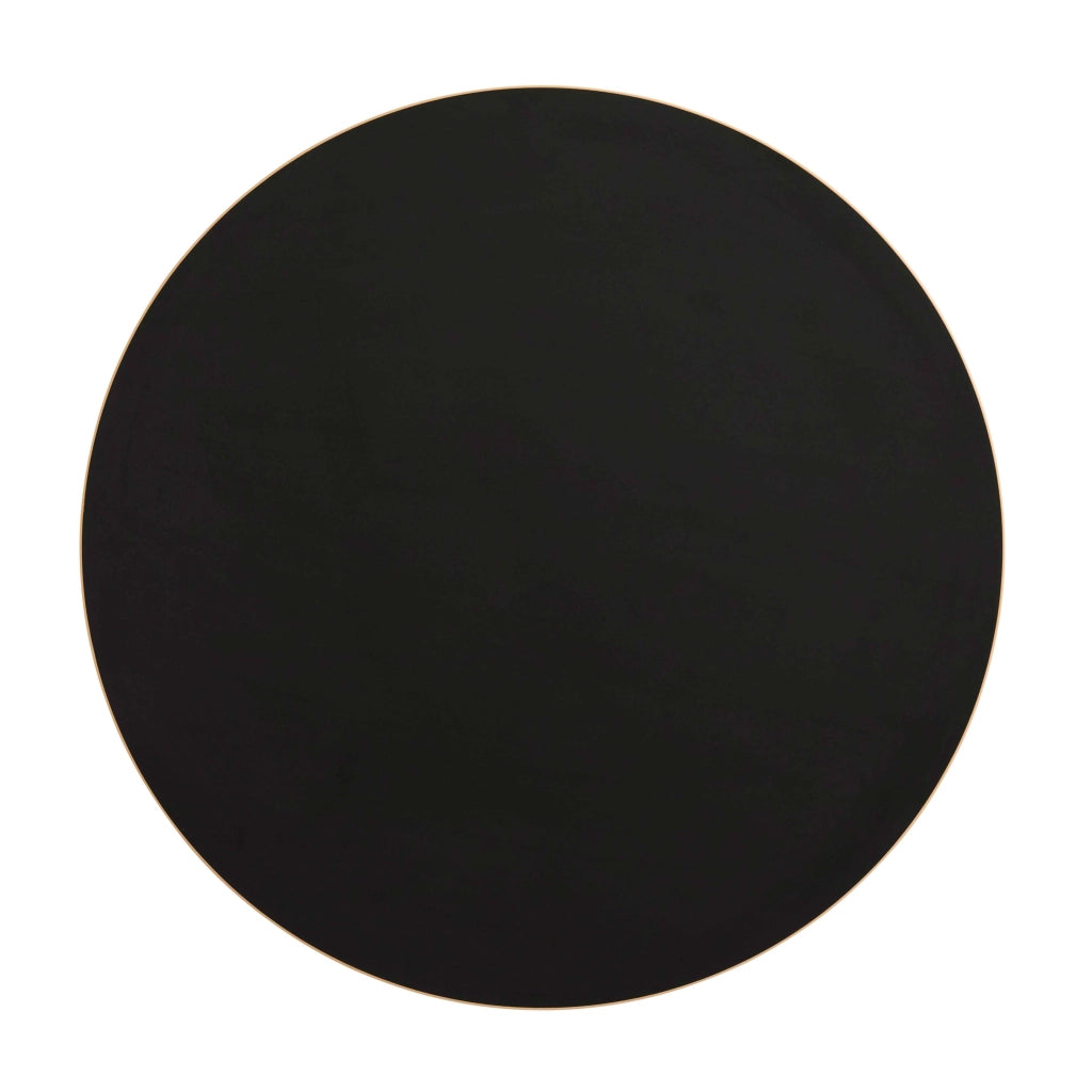 Oviala - Piano tavolo rotondo in melamina terrazzo 60 cm