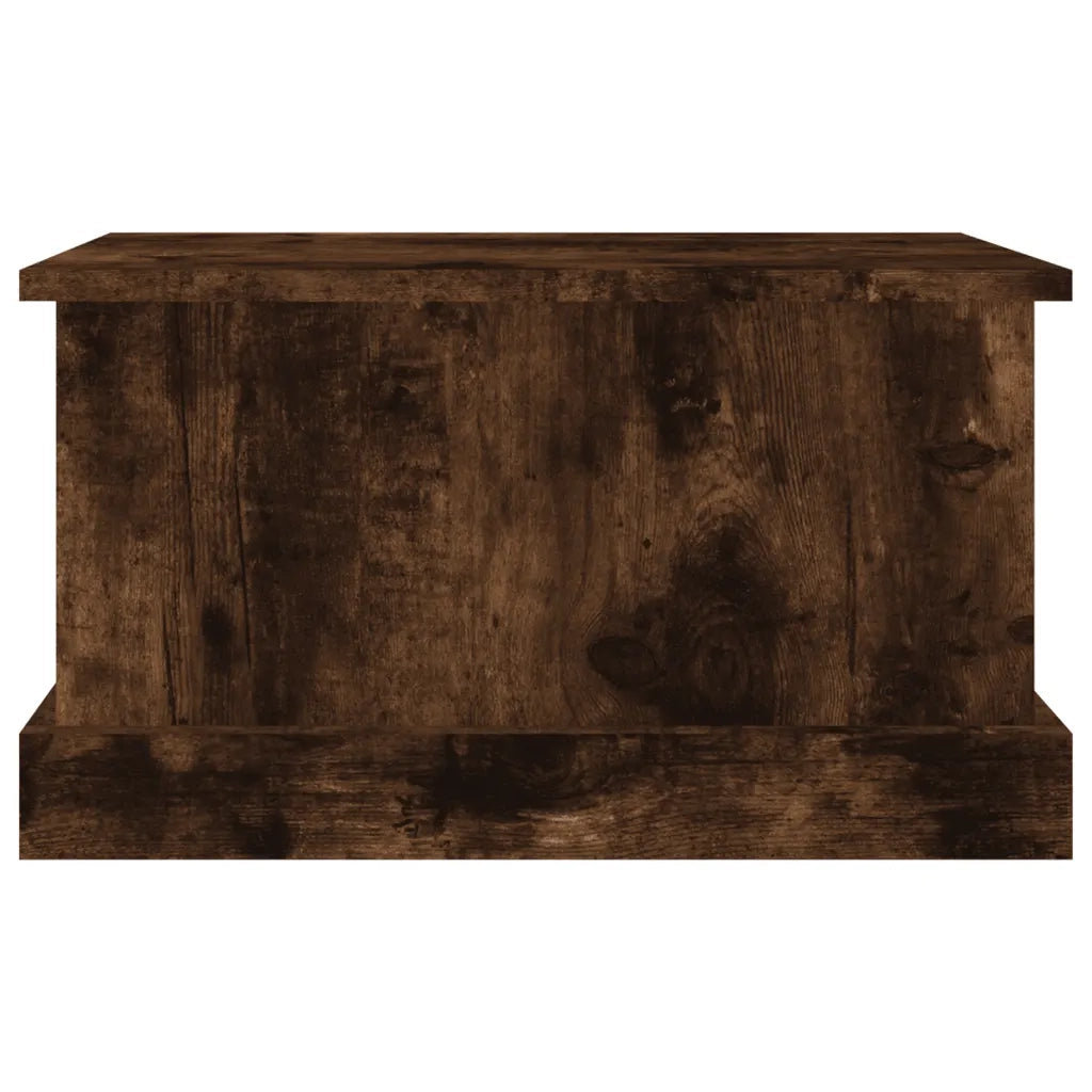 Contenitore Rovere Fumo 50x30x28 cm Legno Multistrato 816501
