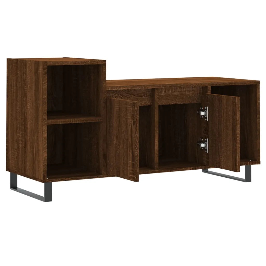Mobile TV | Armadietto TV | Mobile Porta TV Rovere Marrone 100x35x55 cm in Legno Multistrato