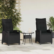 Sedia da Giardino 2 pcs Nero 56 x 64 x 94 cm 42026829