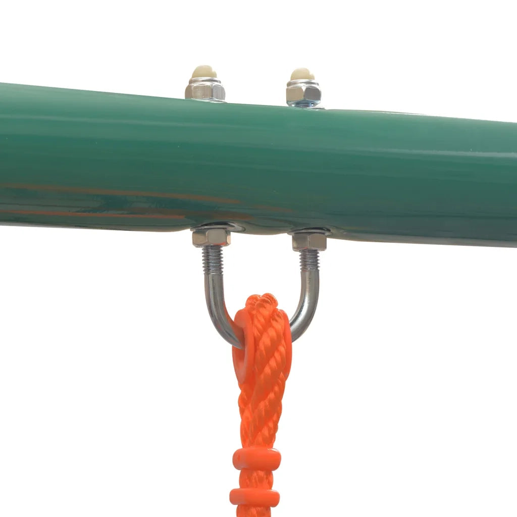 Set Altalene con Scivolo e 3 Sedili Arancione CFW1096989