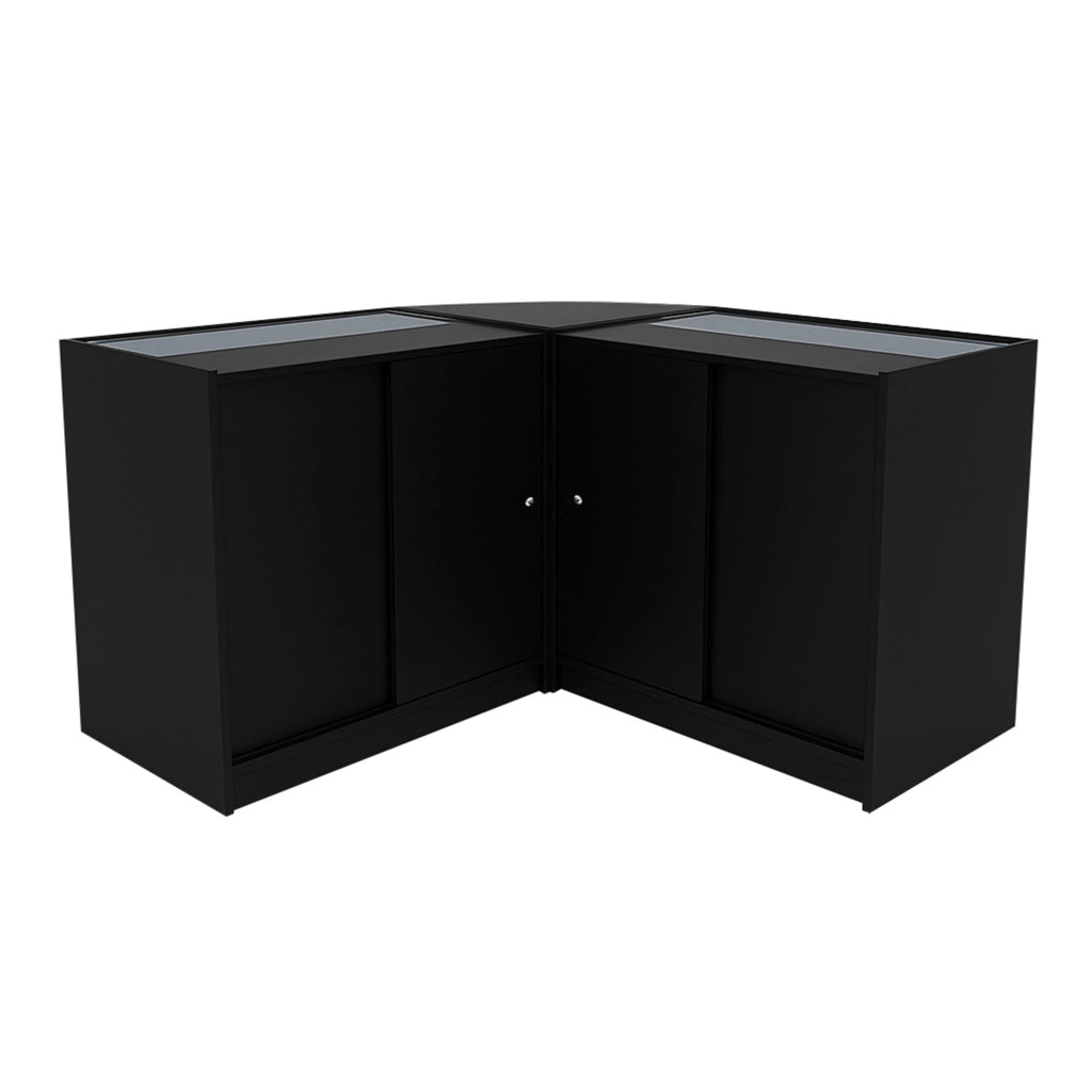 Set Banconi Andromeda LED LM60 + 2 C900 – Vetro, Chiavi, Nero