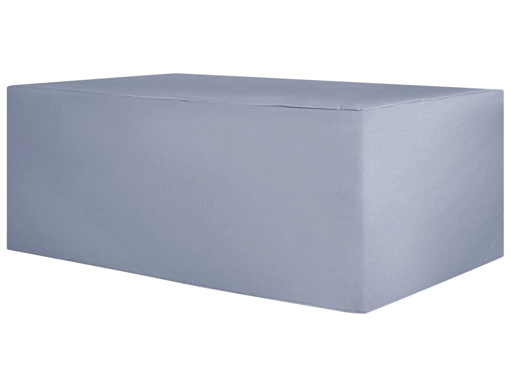 Copertura per mobili da giardino Copertura antipioggia in poliestere PVC grigio 205 x 70 x 35 cm