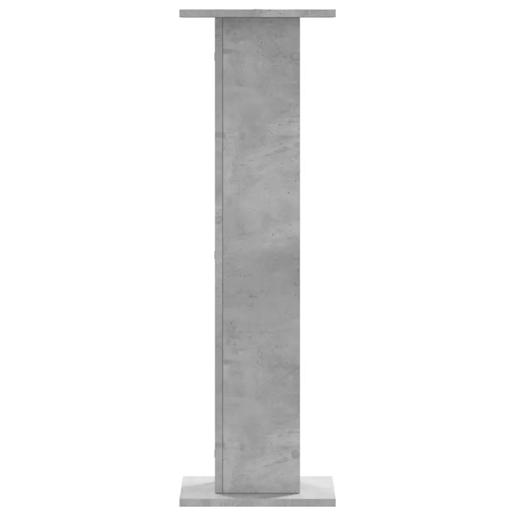 Supporti per piante | Sostegno per piante 2 pz Grigio Cemento 30x30x95 cm Truciolato