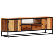 Mobile Porta TV 120x30x40 cm in Legno Massello di Recupero cod mxl 27707