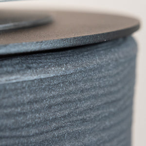 Camino a Bioetanolo Braciere da Pavimento Ø35xh55 cm per Interno ed Esterno Raffaello Ghisa Grigio