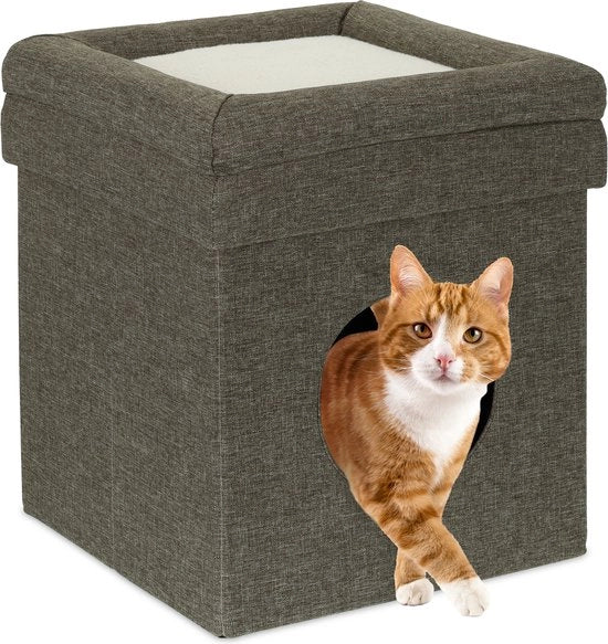 Cuscino per gatti pieghevole - casa per gatti morbida - cuscino per seduti - piccolo cuscino per cani